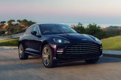 Aston Martin DBX GT front driving