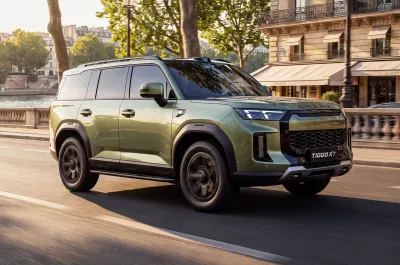 Chery Tiggo X7 front driving