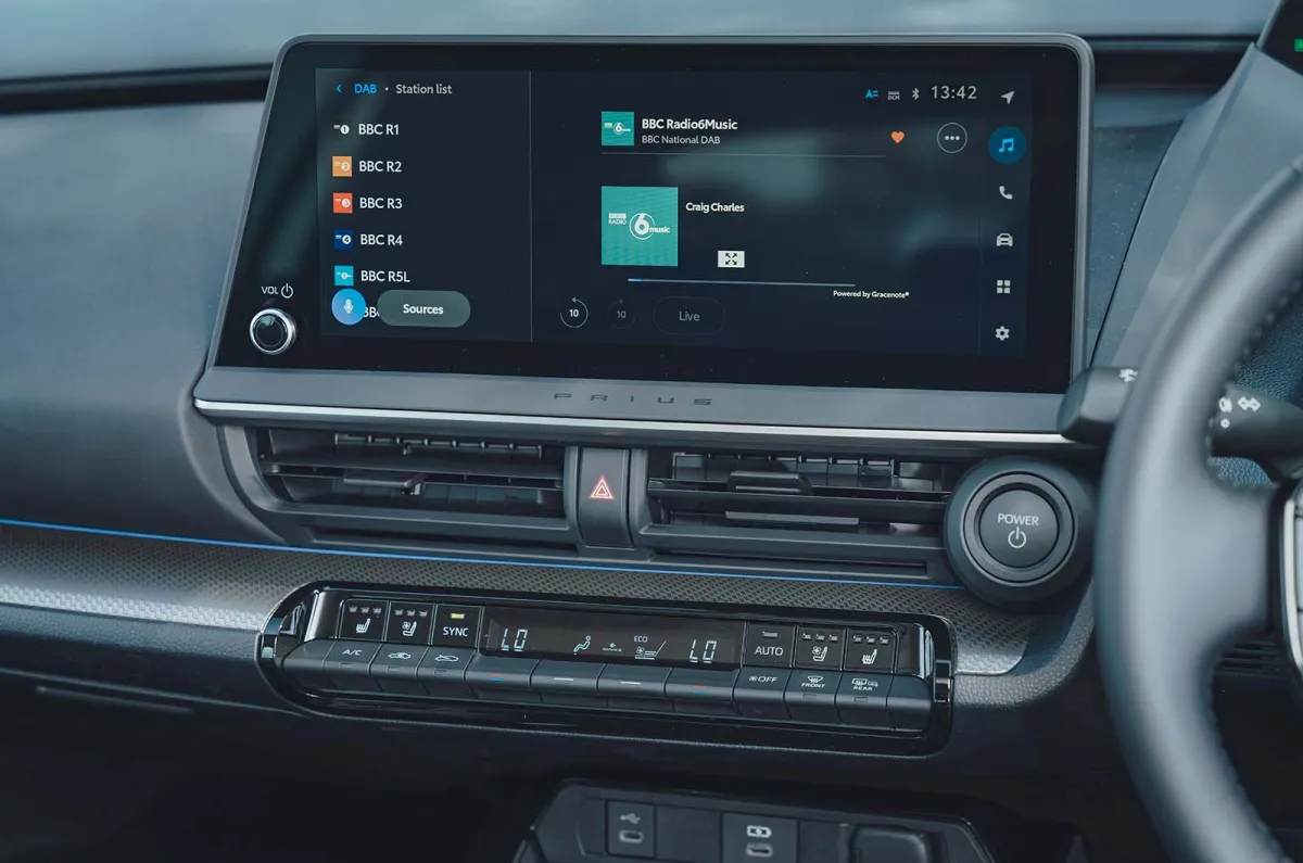Used Toyota Prius Infotainment